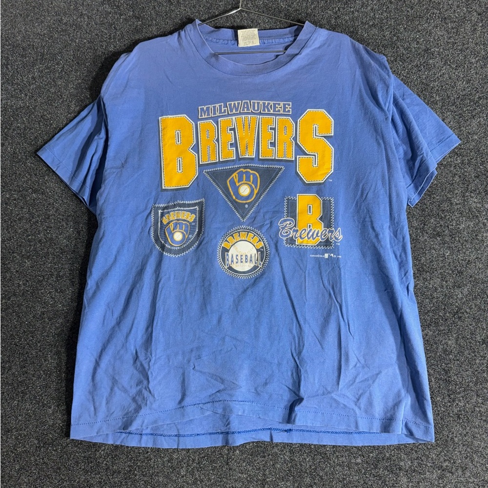 90s Milwaukee Brewers Team Rated Tee XL USA